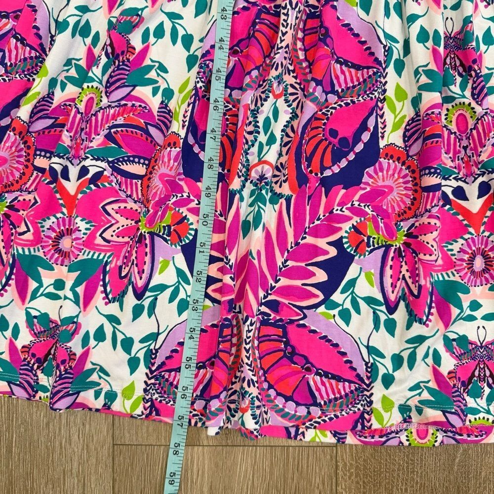 NWT Lilly Pulitzer Adriann Flutter Sleeve Maxi Dress Size Medium - Picture 12 of 15